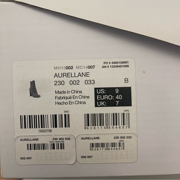 ALDO Womens Aurellane Block Heel Ankle Boot sz 9 - Picture 6 of 11